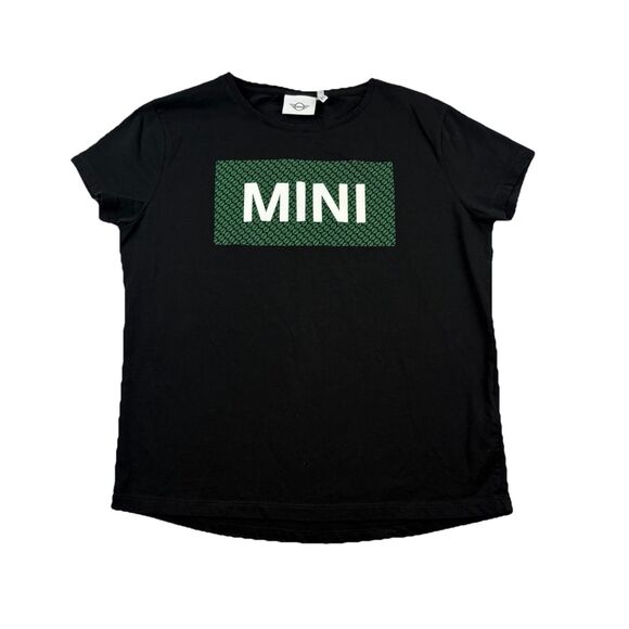Genuine Mini Cooper T Shirt Womens Medium Black Short Sleeve